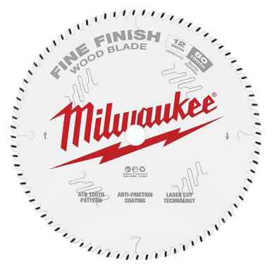 Milwaukee 48-40-1224 12 in. 80T Fine Finish Circular Saw Blade