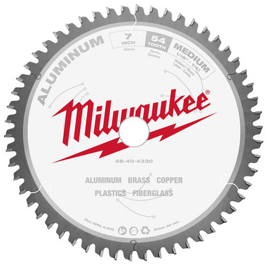 Milwaukee 48-40-4330 7 in Aluminum Cutting Saw Blade