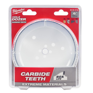 Milwaukee 49-56-0749 6 in. Hole Dozer with Carbide Teeth
