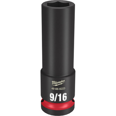 Milwaukee 49-66-6223 Impact 1/2 Drive 9/16 Deep 6 PT Socket