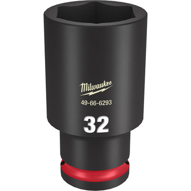Milwaukee 49-66-6293 Impact 1/2 Drive 32MM Deep Socket