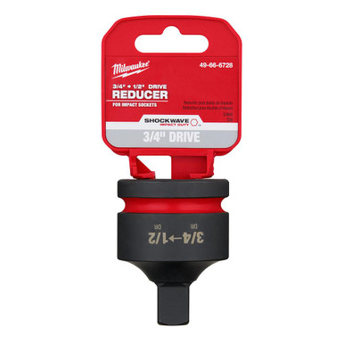 Milwaukee 49-66-6728 Impact Duty 3/4 Drive 1/2 Drive Reducer