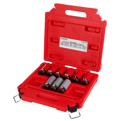 Milwaukee 49-66-7832 1/2 Dr 9pc Lug Nut Wheel Socket Set