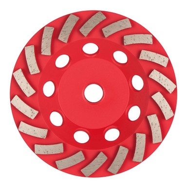 Milwaukee 49-93-7790 5 in. Diamond Cup Wheel Segmented-Turbo