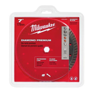 Milwaukee 49-93-8018 7 in Diamond Premium Turbo