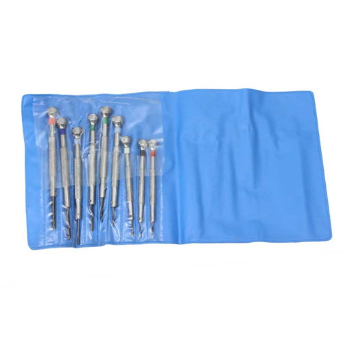 Jewelers Screwdriver Set 9 Piece Phillips and Flat