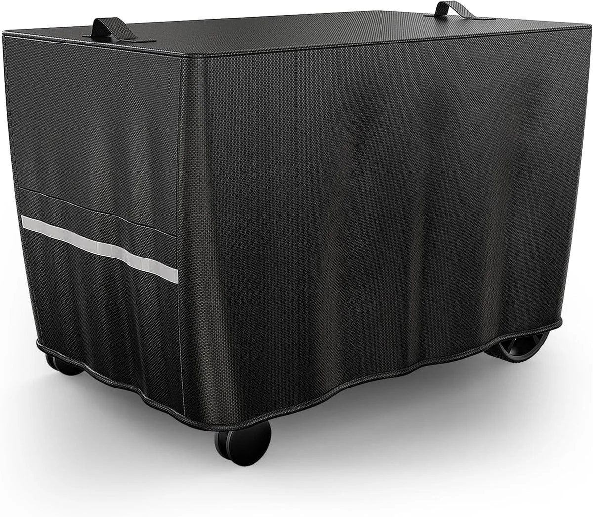 53 X 25 X 32 Inch Pizza Oven Cart Table Cover, Waterproof Patio BBQ Grill Cart Stand Cover for Keter Unity XL Portable Outdoor Table