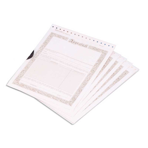 Official Jewelry Appraisal Forms 3-Part with Carbon Copy Pack of 50