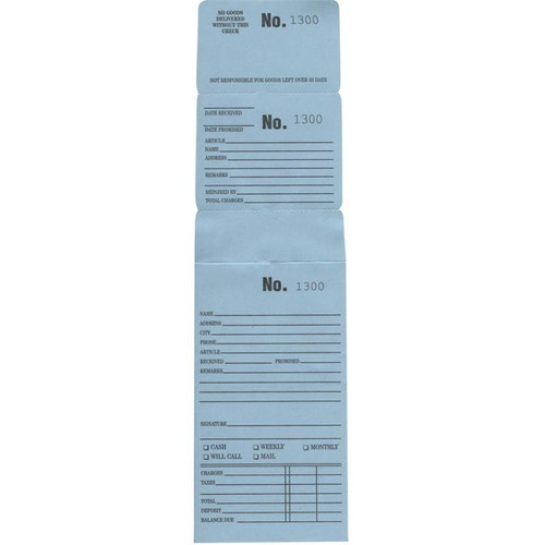 Triple Duty Watch and Jewelry Job Envelopes 3 x 5.75 Inches Light Blue Box of 100