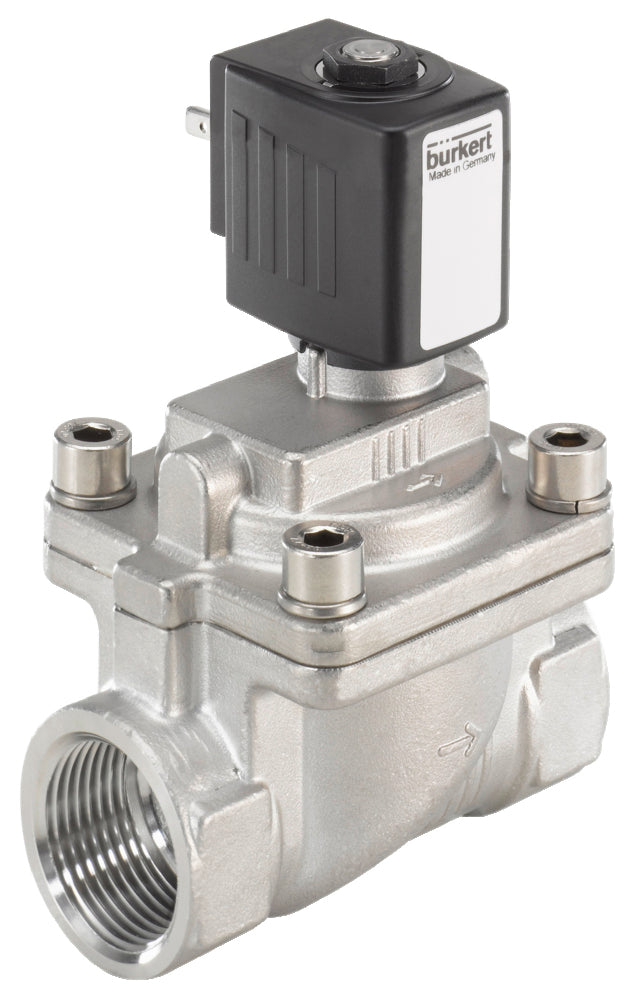 Solenoid Valve G1'' NC Stainless Steel NBR 0.2-16bar/3-232psi 24VDC 6281 221977