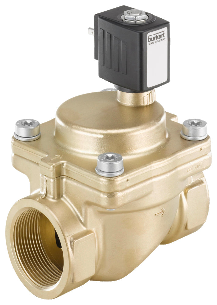 Solenoid Valve G1 1/2'' NC Brass NBR 0.2-16bar/3-232psi 24VDC 6281 221862