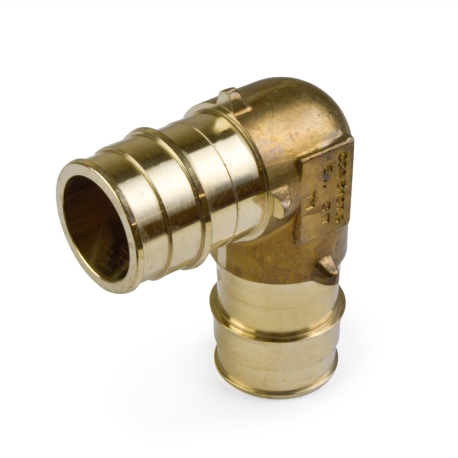 1" Expansion PEX Elbow, LF Brass