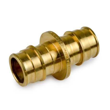 3/4" Expansion PEX Coupling, LF Brass