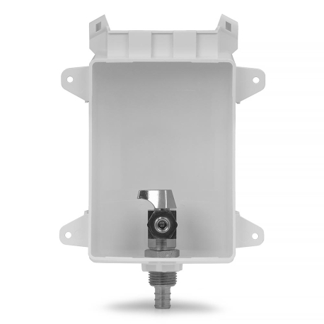 Ox Box Icemaker Outlet Box, 1/2" PEX (Lead-Free)