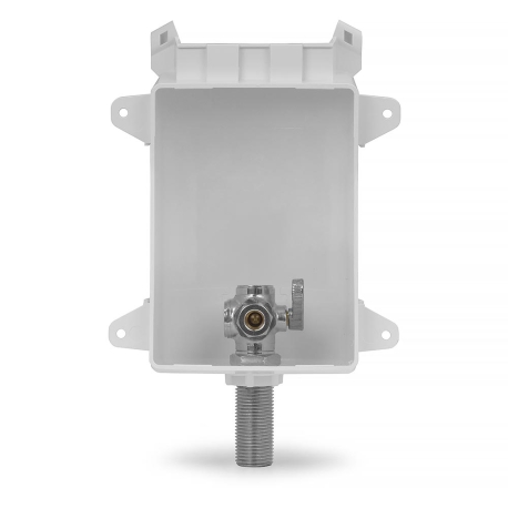 Ox Box Toilet/Dishwasher Outlet Box, 1/2" MPT/Sweat (Lead-Free)