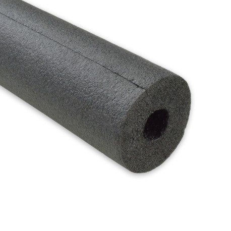 1-1/8" ID x 1" Wall, Semi-Slit Foam Pipe Insulation, 6 feet