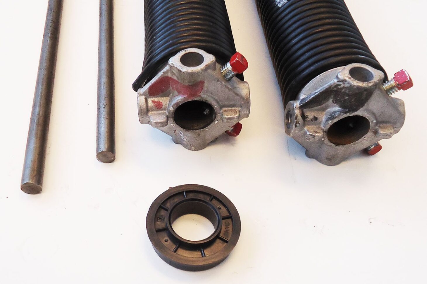 Pair of 250 X 2″ X 28″ – 40″ Garage Door Torsion Springs with Winding Bars (28)
