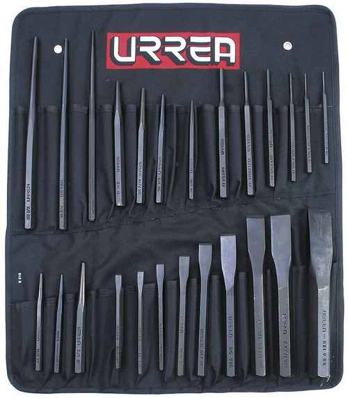 Drift Pins, Punches, And Chisels 26 Pieces Set NO.46