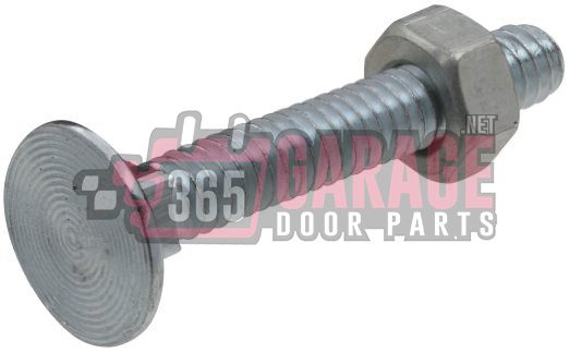Garage Door Carriage Bolt, 1/4″ X 2 1/4″, Flat Head