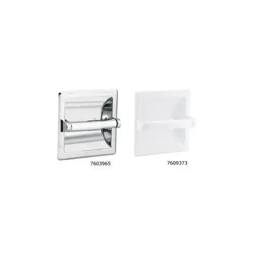 Moen DN5075WClick To CopyRecessed Paper Holder and Clamp Glacier White Finish