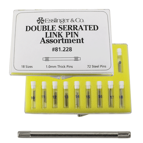 Double Serrated Link Pin Kit For Watch Bands