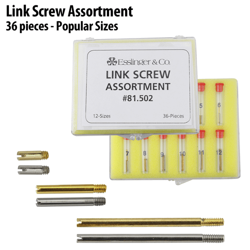 Watch Band and Link Screw Assortment 36 Pieces