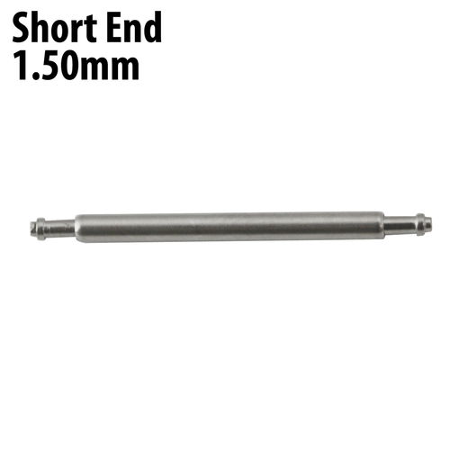 Watch Band Pin 1.50mm Short End Stainless Steel Spring Bars Package of 10