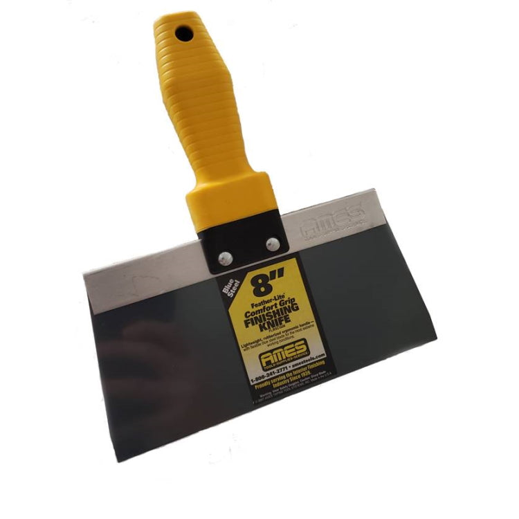 AMES Comfort Grip Handle Blue Steel Taping Knife (6,8,10,12,14")