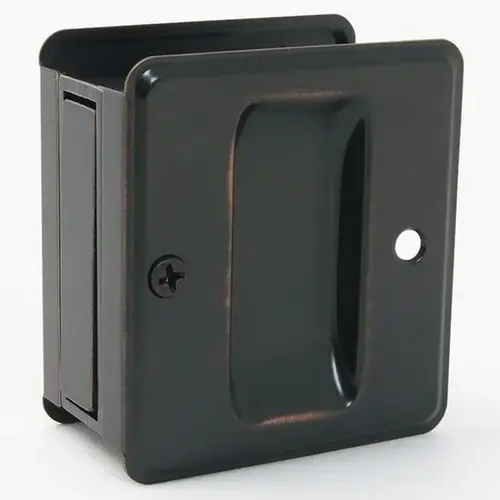 Ives Commercial 990A-716Click To CopyAluminum Passage Sliding Door Pull Aged Bronze Finish