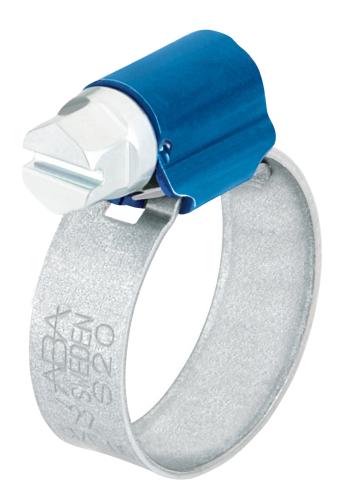 ABA Nova Galvanized Steel Hose Clamps 44mm - 56mm range, SAE 28400/CS
