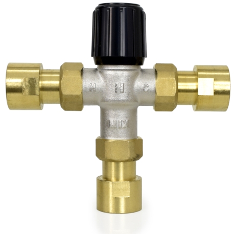1" Union Threaded Mixing Valve (For Heating Only), 70-180F
