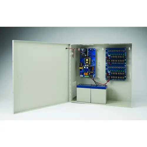 Securitron AQD6Click To CopyPower Supply - 6A, 12/24 VDC, Supervised in Enclosure Applied