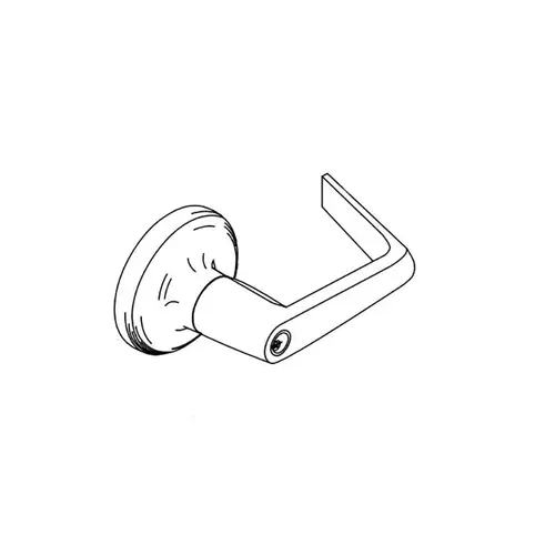 Yale B-AU4704LN 626Click To CopyEntry Augusta Lever Grade 1 Cylindrical Lock with Small Format Interchangeable Core Prep Satin Chrome Finish
