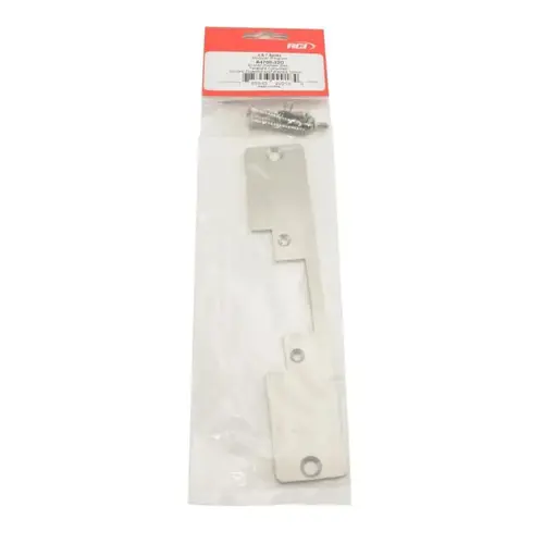 RCI B4708-32DClick To CopyRound Corner Faceplate for 4 and 7 Series Strike, 1-7/16" x 7-15/16" for Aluminum and Wood Frame, Satin Stainless Steel Finish