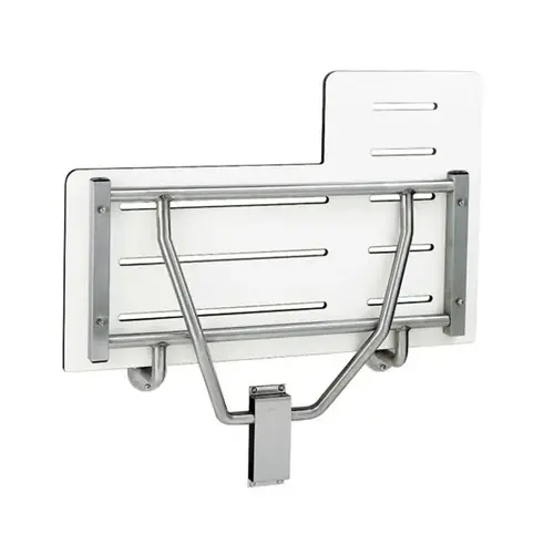 Bobrick B5181Click To CopyReversible Folding Shower Seat Satin Stainless Steel