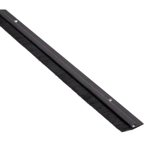 NGP B606DKB 48Click To Copy48" Nylon Brush Seal with 1/2" Sweep Dark Bronze Finish