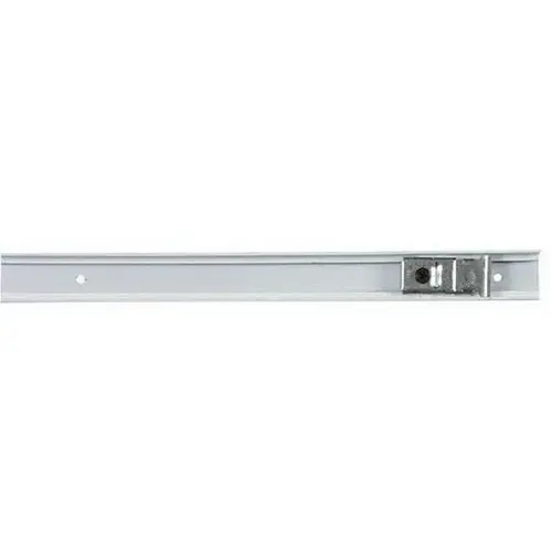 Stanley Security BF300148Click To Copy4 Door Steel Track With Pivot Bracket, Aluminum Material, Top Mount, 48" Track Size, 48" Door Opening, White Finish