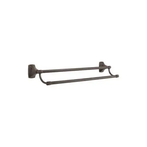 Amerock BH26505ORBClick To Copy24" (610 mm) Clarendon Double Towel Bar Oil Rubbed Bronze Finish