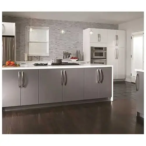 Amerock BP24017SNClick To Copy6-5/16" (160 mm) Center to Center Essential'Z Cabinet Pull Satin Nickel Finish