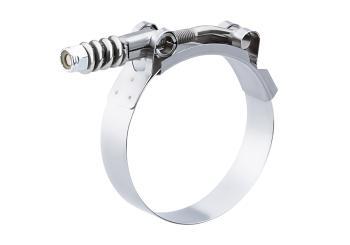 Breeze Spring-Loaded T-Bolt Tension Clamps, 1-3/4" - 2" Range, SAE 28