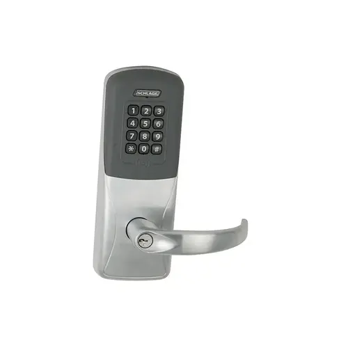 Schlage Electronics CO200CY70 KP SPA 643e BDClick To CopyStandalone Electronic Lock with Rights on Lock Cylindrical Classroom / Storeroom Keypad Sparta Lever with Small Format Less Core Aged Bronze Finish