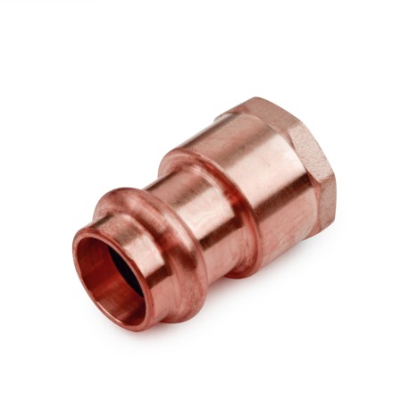 1/2" Press Copper x Female Threaded Adapter, Imported