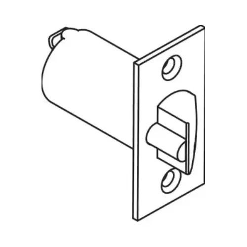 Falcon A9233000D613Click To Copy2-3/4" Square 1" Face Dead Latch for T Series Oil Rubbed Bronze Finish