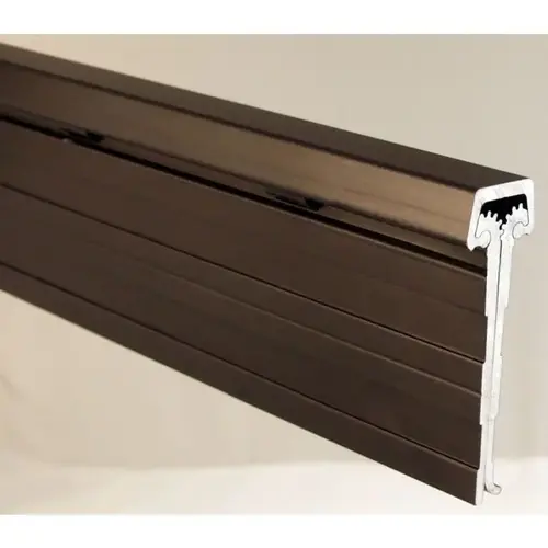Pemko DFM83HD1Click To Copy83" Full Surface Heavy Duty Geared Continuous Hinge Dark Bronze Finish