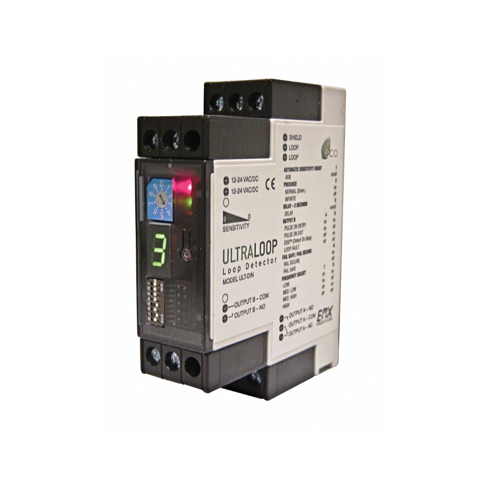 EMX Rail Mount Vehicle Loop Detector | EMX-ULT-DIN