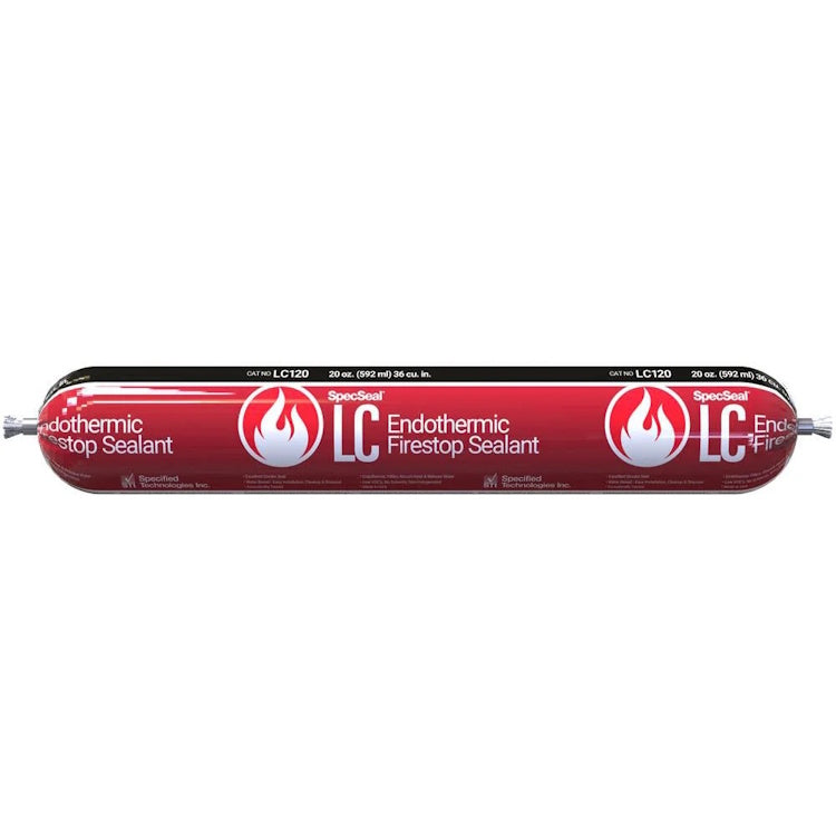 LC120 Firestop Sealant - 20 oz Sausage | UL Listed Endothermic Fire Sealant