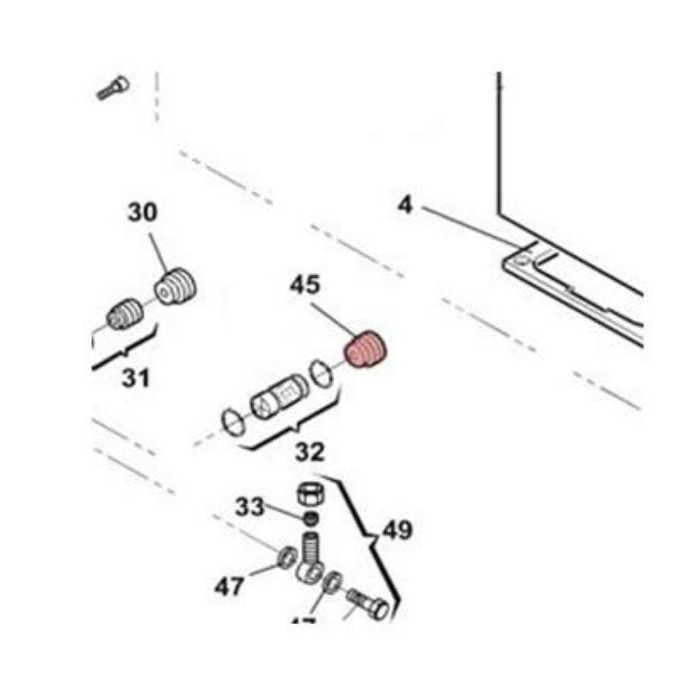 FAAC Brass Valve Retainer | FAA-7049005