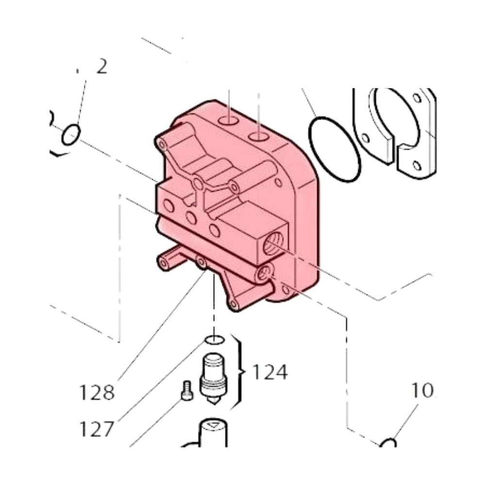 FAAC CBC Distribution Flange | FAA-4994365
