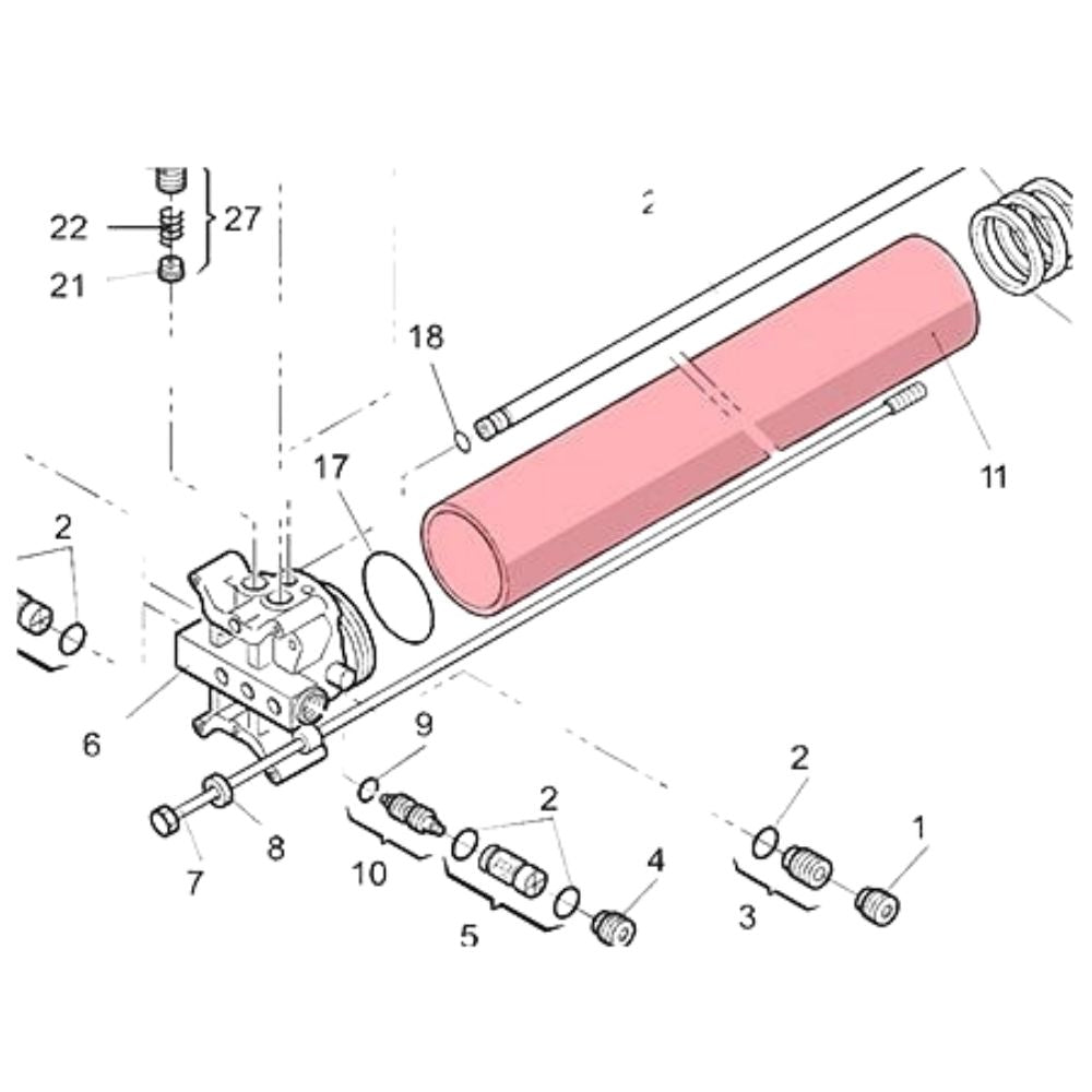 FAAC Cylinder | FAA-7366025