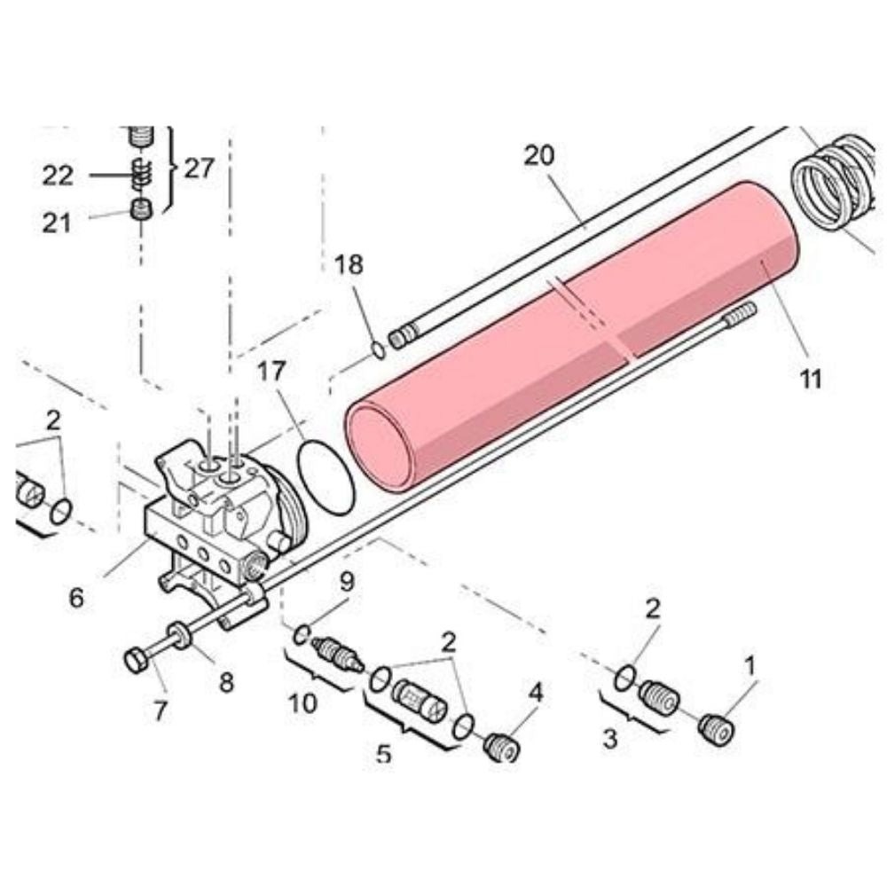 FAAC Cylinder EG | FAA-7366015